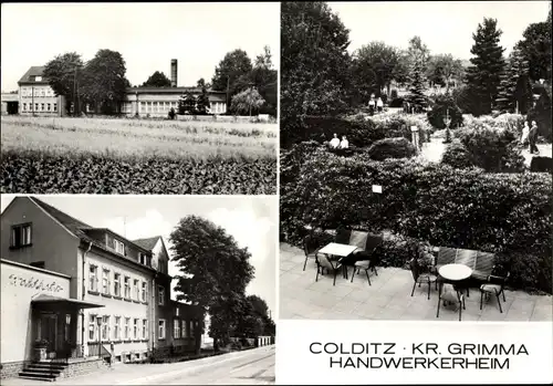 Ak Colditz in Sachsen, Handwerkerheim