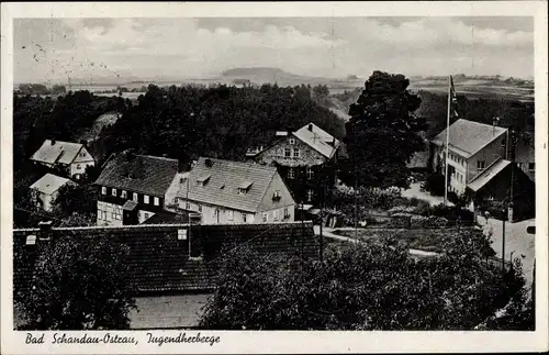 Ak Ostrau Bad Schandau Sächsische Schweiz, Jugendherberge