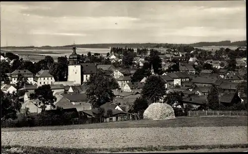 Ak Gefell im Vogtland Thüringen, Totalansicht des Ortes