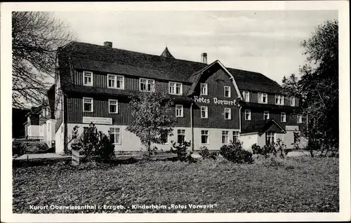 Ak Oberwiesenthal im Erzgebirge, Kinderheim Rotes Vorwerk