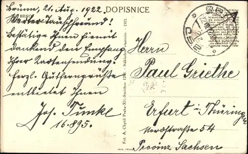 Ak Brno Brünn Südmähren, Dom