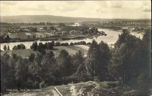 Ak Leksand Schweden, Utsikt fran Tibbleberget