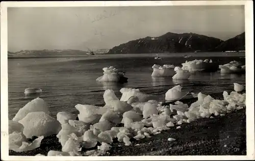 Ak Svalbard Spitzbergen Norwegen, Green Harbour Bay