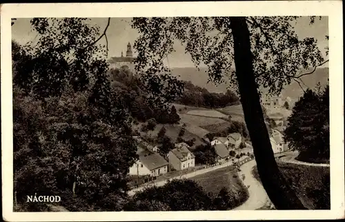 Ak Náchod Region Königgrätz, Teilansicht