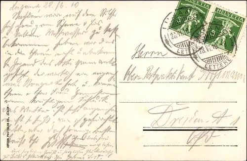 Ak Lugano Kanton Tessin Schweiz, Monte San Salvatore