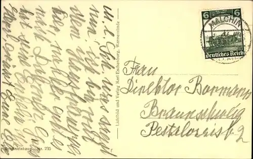 Ak Malchin in Mecklenburg, Kirche, Markt