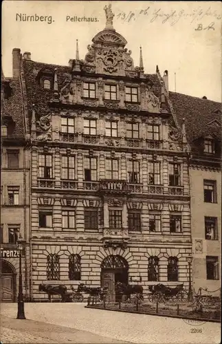 Ak Nürnberg in Mittelfranken, Pellerhaus