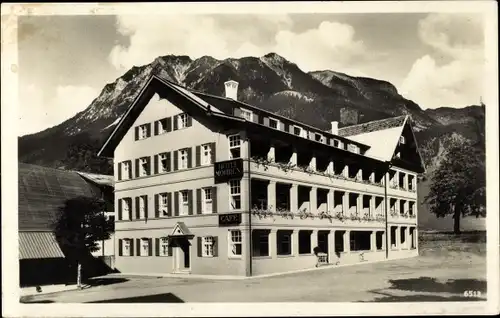 Ak Oberstdorf im Oberallgäu, Hotel zum Mohren