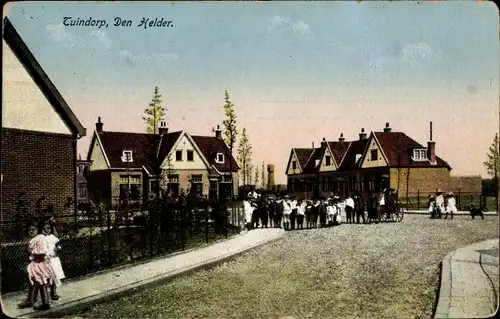 Ak Den Helder Nordholland Niederlande, Tuindorp