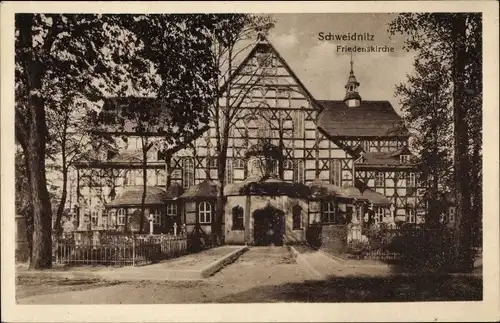 Ak Świdnica Schweidnitz Schlesien, Friedenskirche