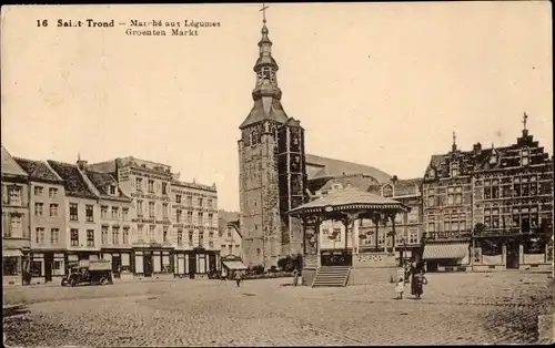 Ak Saint Trond Sint Truiden Flandern Limburg, Marche aux Legumes