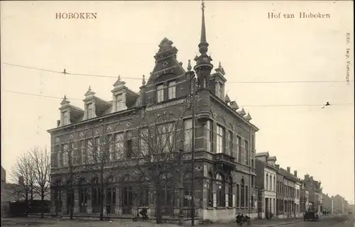 Ak Hoboken Antwerpen Flandern, Hof van Hoboken