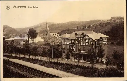 Ak Anseremme Dinant Wallonien Namur, Hotel Fabry