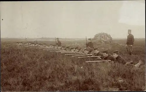 Ak Bourg Leopold Leopoldsburg Flandern Limburg, Schießübungsplatz