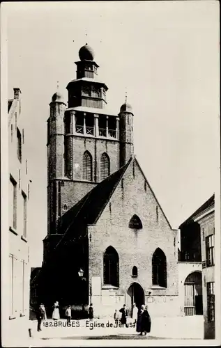 Ak Bruges Brügge Flandern Westflandern, Jeruzalem Kerk