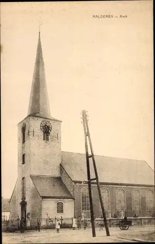 Ak Malderen Londerzeel Flämisch Brabant, Kerk