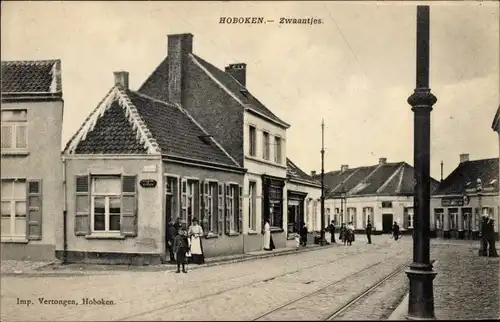 Ak Hoboken Antwerpen Flandern, Zwaantjes