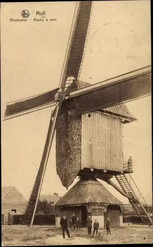Ak Moll Mol Flandern Antwerpen, Moulin a vent, Windmühle