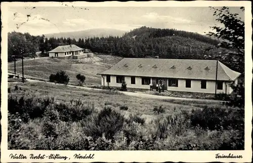 Ak Werdohl im Sauerland, Walter Borbet Stiftung, Ferienhäuser