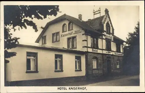 Ak Waldmichelbach Wald Michelbach im Odenwald Hessen, Hotel Kaiserhof