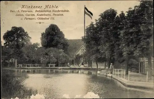 Ak Bad Oldesloe in Schleswig Holstein, Restaurant und Pension Klinkener Mühle