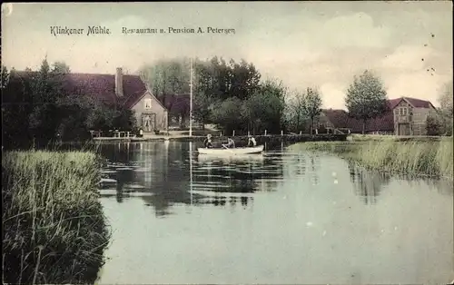 Ak Bad Oldesloe in Schleswig Holstein, Restaurant und Pension Klinkener Mühle