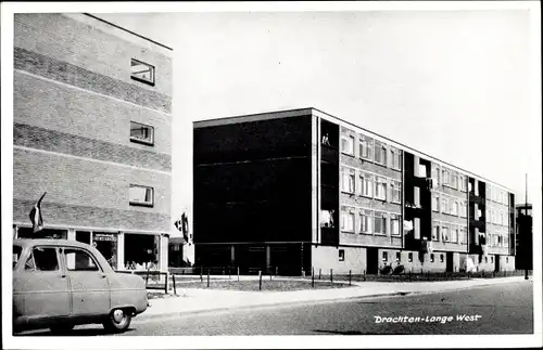 Ak Drachten Friesland Niederlande, Lange West