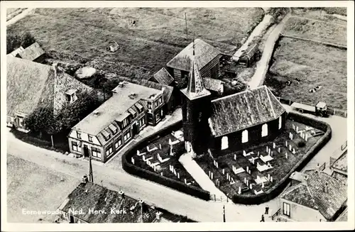 Ak Eernewoude Friesland Niederlande, Ned. Herv. Kerk