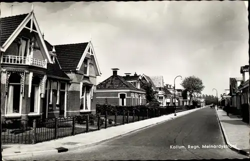 Ak Kollum Kollumerland en Nieuwkruisland Friesland, Meinardystraat