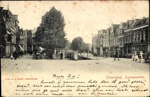 Ak Leeuwarden Friesland Niederlande, Nieuwstad