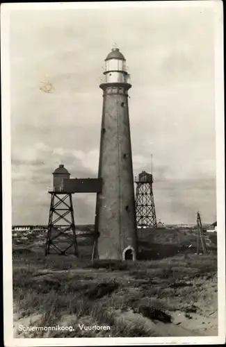 Ak Schiermonnikoog Friesland Niederlande, Vuurtoren