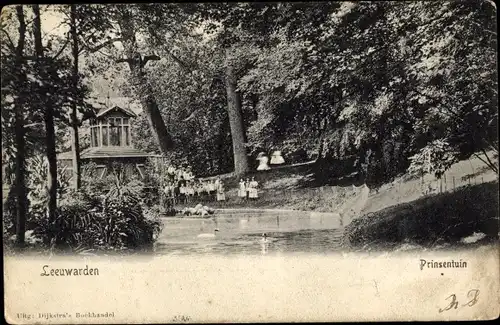 Ak Leeuwarden Friesland Niederlande, Prinsentuin