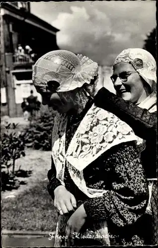 Ak Friesland Niederlande, Friese Kleederdracht