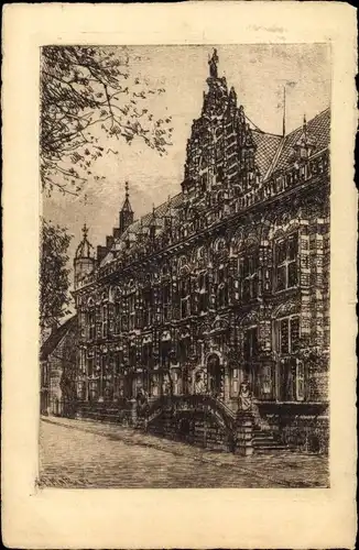 Ak Leeuwarden Friesland Niederlande, Kanselarlj