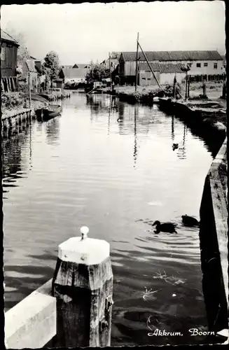 Ak Akkrum Friesland Niederlande, Boorn
