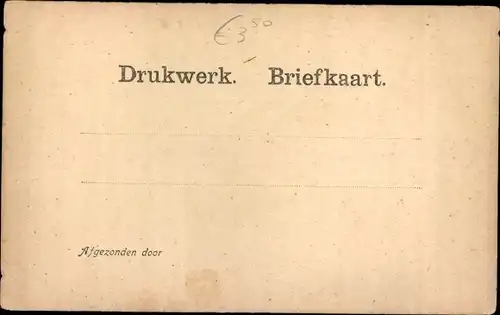 Ak Leeuwarden Friesland Niederlande, Turm, De Oldehove, Straßenpartie