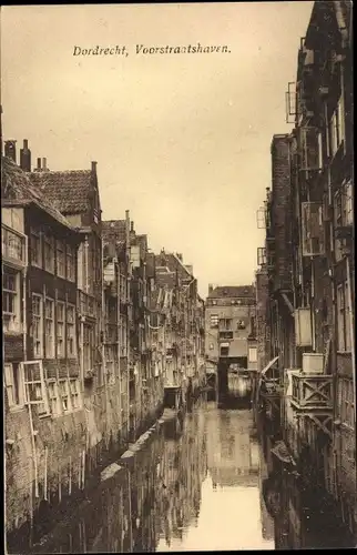 Ak Dordrecht Südholland Niederlande, Voorstraatshaven