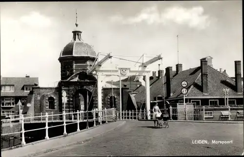 Ak Leiden Südholland Niederlande, Morspoort