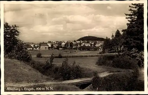 Ak Altenberg im Erzgebirge, Panorama