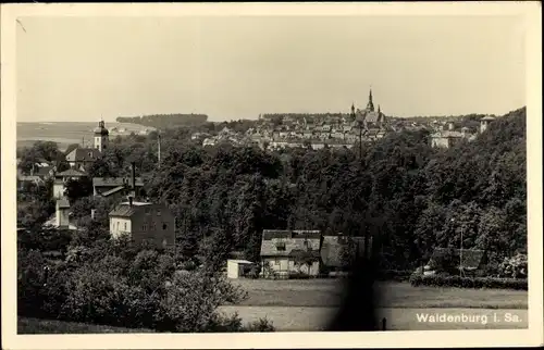 Ak Waldenburg in Sachsen, Panorama