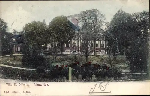 Ak Nieuwolda Groningen, Villa D. Dijkstra