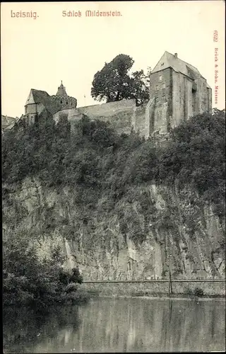 Ak Leisnig in Sachsen, Schloss Mildenstein