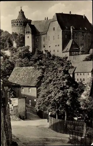 Ak Leisnig in Sachsen, Malerwinkel, Burg