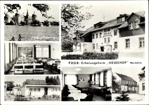 Ak Weinböhla in Sachsen, FDGB Erholungsheim, Schloss Moritzburg
