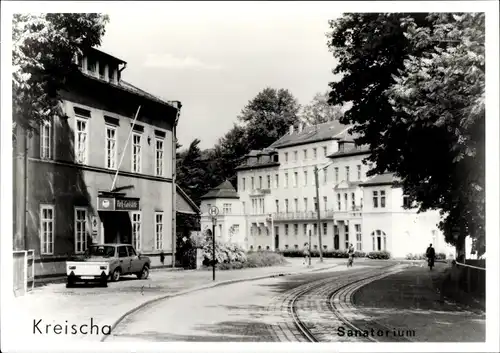 Ak Kreischa im Erzgebirge, Sanatorium