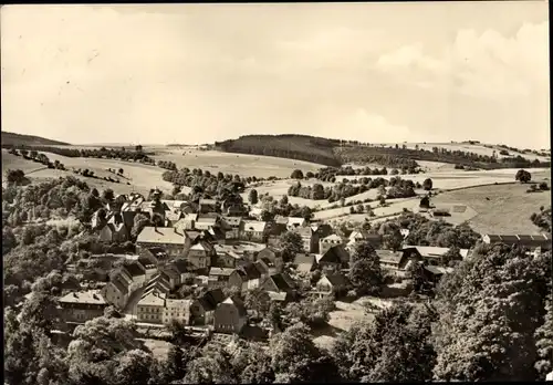 Ak Lauenstein Altenberg im Erzgebirge, Panorama