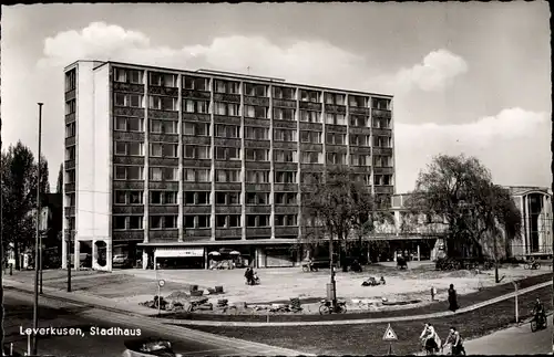 Ak Leverkusen im Rheinland, Stadthaus