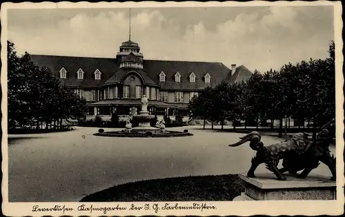 Ak Leverkusen im Rheinland, Kasinogarten der IG Farbenindustrie, Bayer