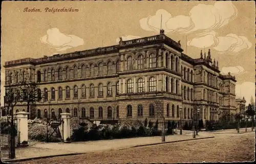 Ak Aachen in Nordrhein Westfalen, Polytechnikum