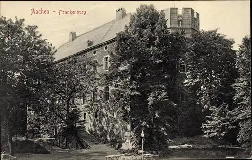 Ak Aachen in Nordrhein Westfalen, Frankenburg, Außenansicht